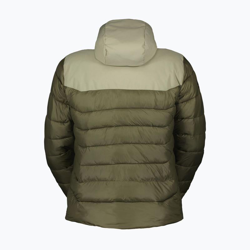 Kurtka ocieplana męska SCOTT Insuloft Warm dust grey/douglas green 2