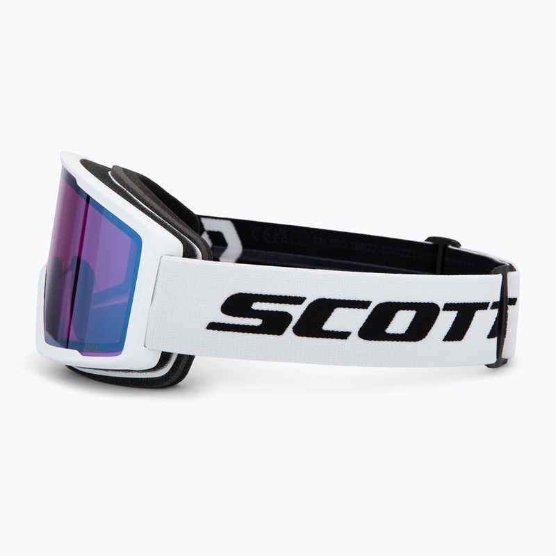 Gogle narciarskie SCOTT Factor Pro LS mineral white/black amp ls blue chrome 4