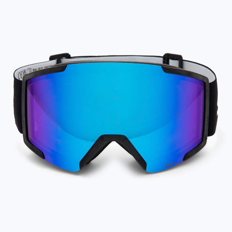 Gogle narciarskie SCOTT Shield mineral black/white/amp iluminator blue chrome 2