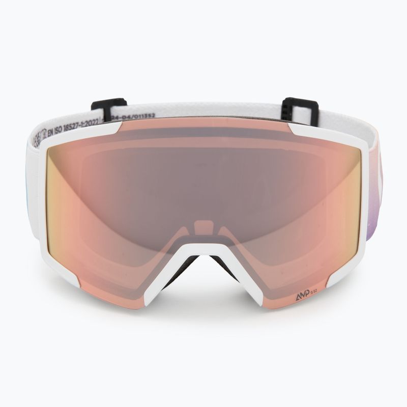 Gogle narciarskie SCOTT Shield white/soft pink/enhancer rose chrome 2