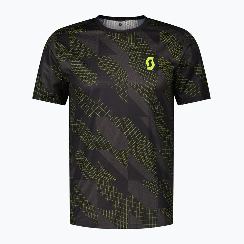 Koszulka do biegania męska SCOTT RC Run black/yellow