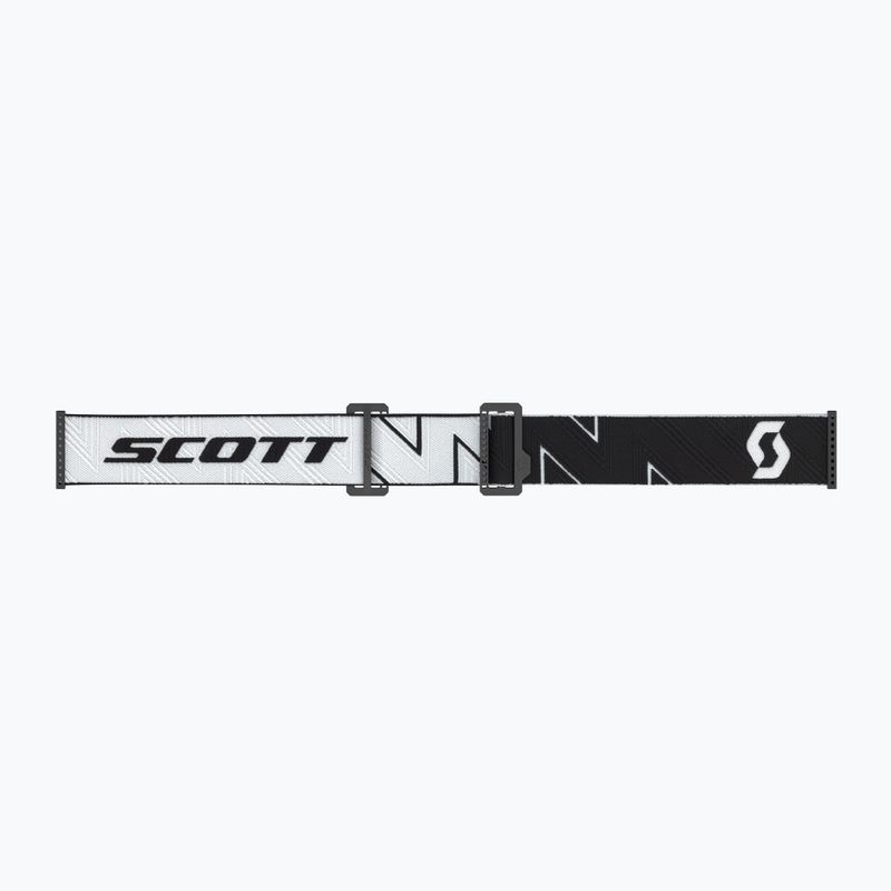 Gogle narciarskie SCOTT Shield black/white/amp aurora green chrome 7
