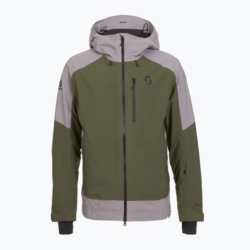 Kurtka narciarska męska SCOTT Ultimate GTX douglas green/evening grey