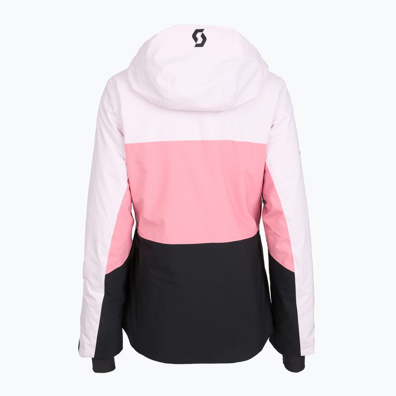 Kurtka narciarska damska SCOTT Ultimate Dryo 10 paradise pink/black 2
