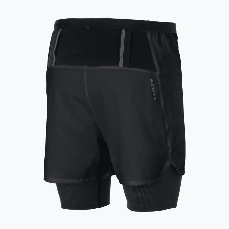 Spodenki do biegania męskie SCOTT Hybrid Endurance Tech black 2