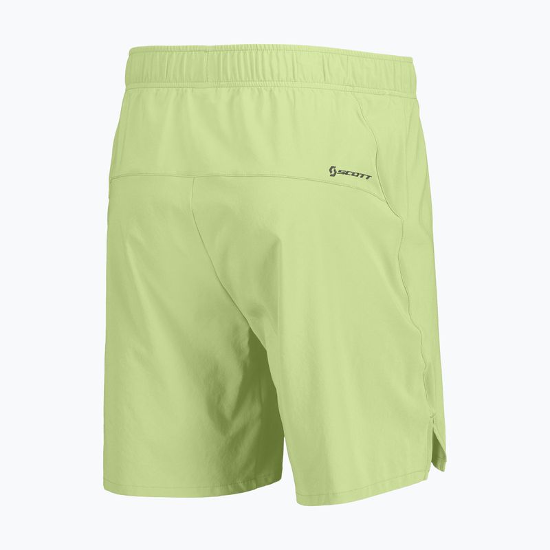 Spodenki do biegania męskie SCOTT Endurance LT acid yellow 2