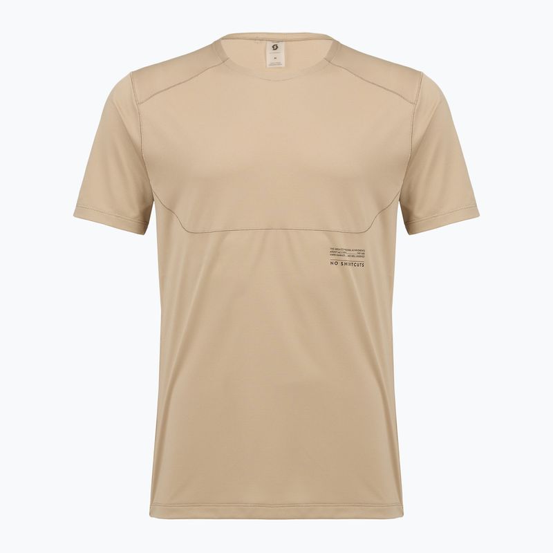 Koszulka do biegania męska SCOTT Endurance Tech toast beige