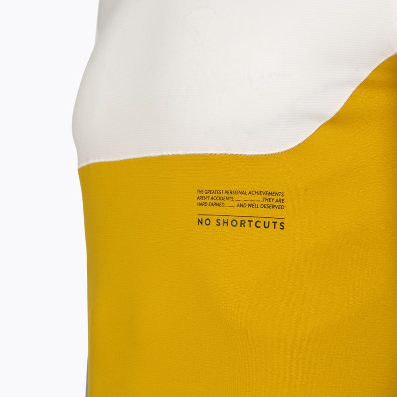 Koszulka do biegania męska SCOTT Endurance Tech white/sundial yellow 3