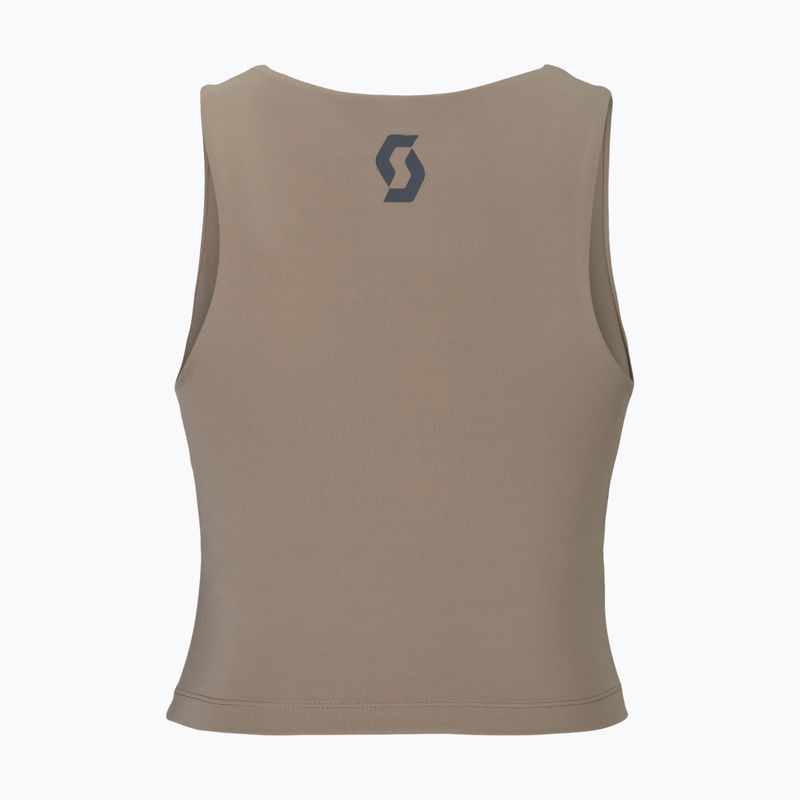 Top treningowy SCOTT Endurance Crop toast beige 2