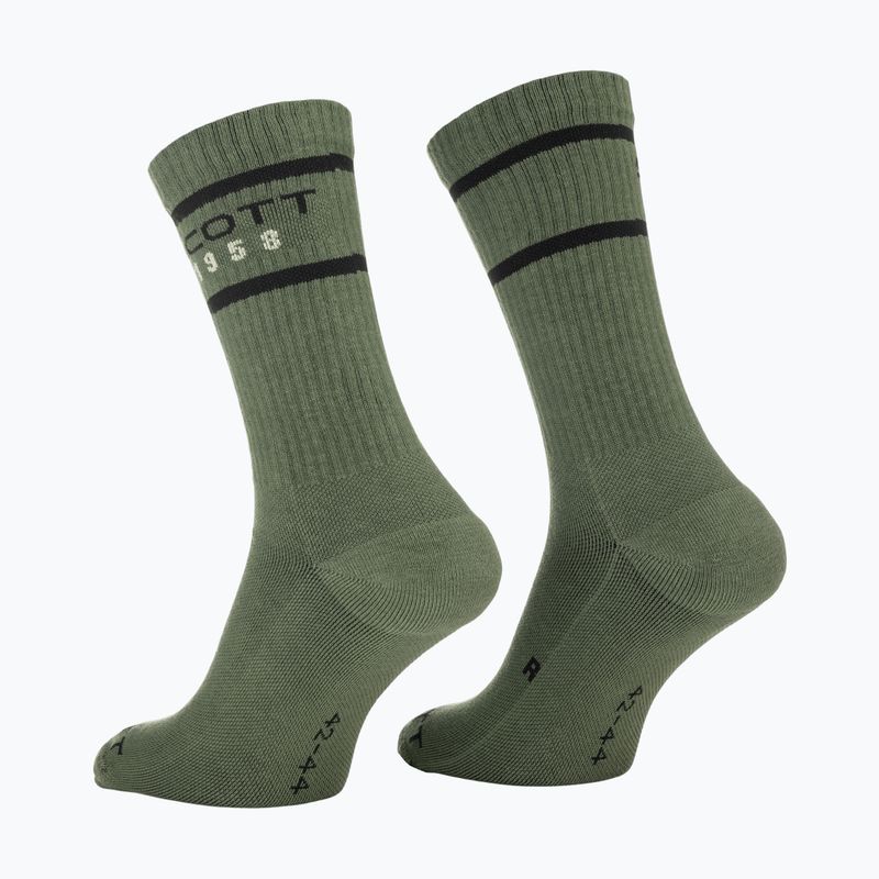 Skarpety SCOTT Retro Casual Crew 3 pary tranguil green 7