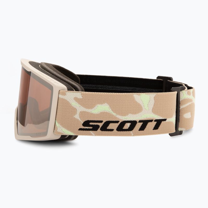 Gogle narciarskie SCOTT Trace Pro mojave beige/silver chrome 4