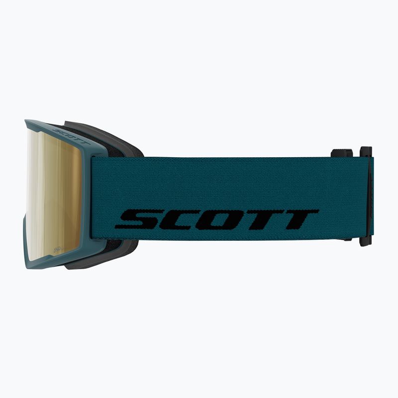 Gogle narciarskie SCOTT Trace Pro Light Sensitive petrol green/amp ls cinnamon chrome 2
