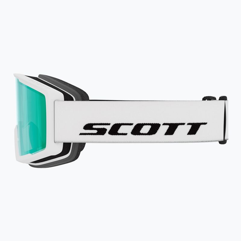 Gogle narciarskie SCOTT Trace Pro Compact white/green chrome 2