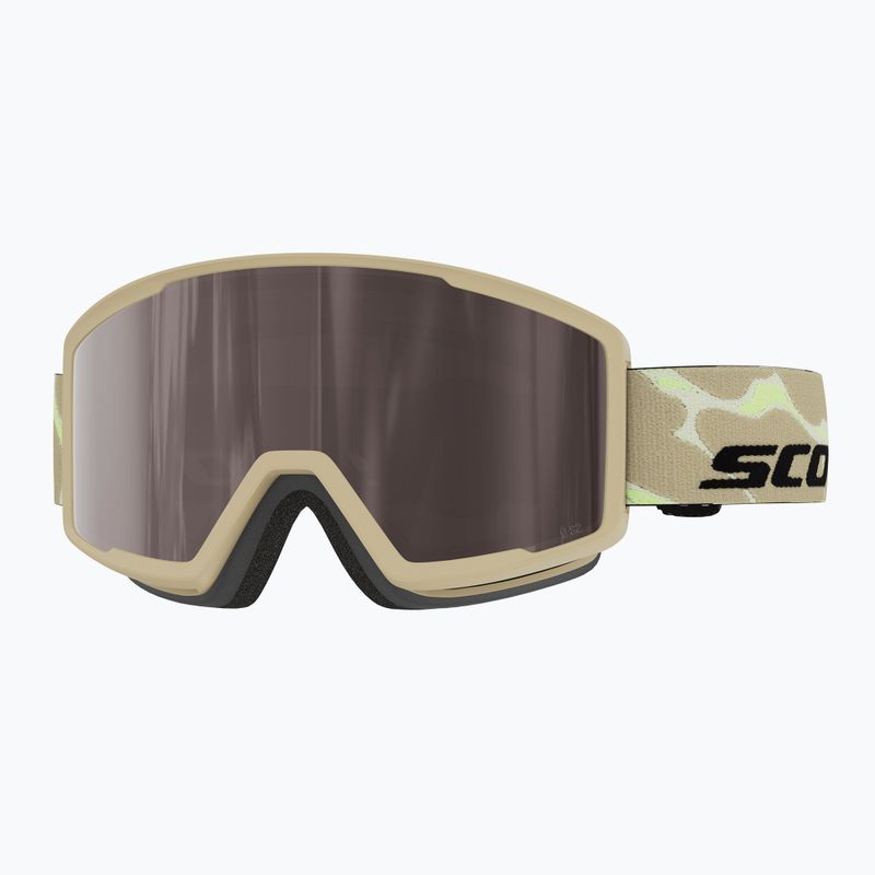 Gogle narciarskie SCOTT Trace Pro Compact mojave beige/silver chrome