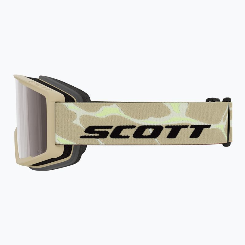 Gogle narciarskie SCOTT Trace Pro Compact mojave beige/silver chrome 2