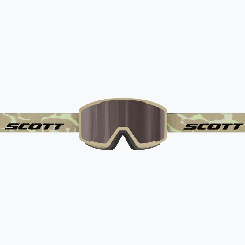 Gogle narciarskie SCOTT Trace Pro Compact mojave beige/silver chrome 3