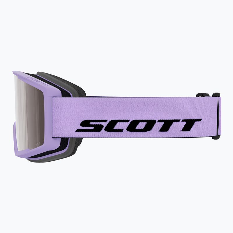Gogle narciarskie SCOTT Trace Pro Compact sherbet purple/black silver chrome 3