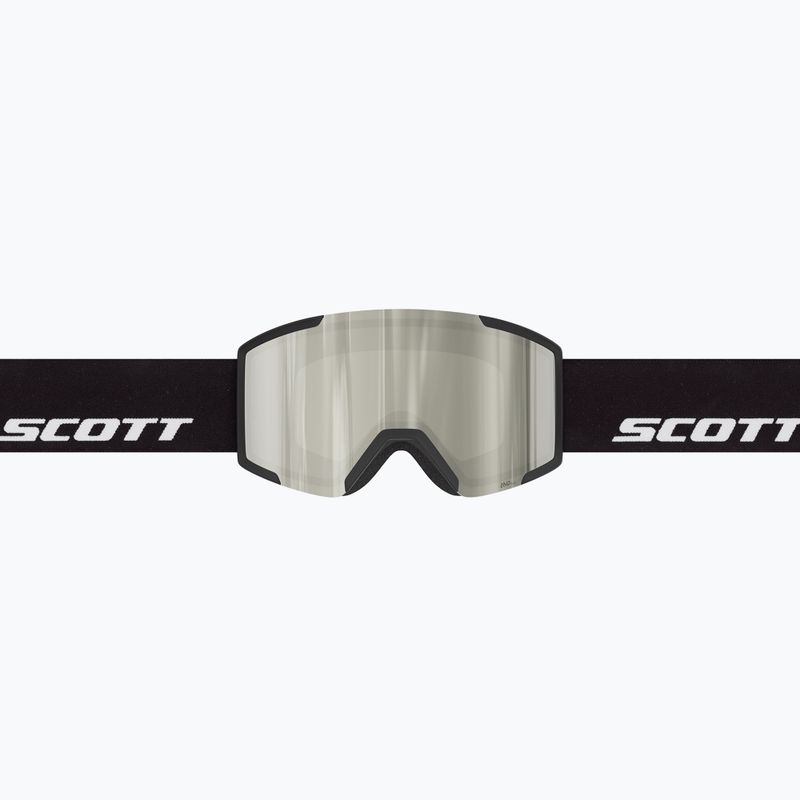 Gogle narciarskie SCOTT Shield black/amp white chrome 4