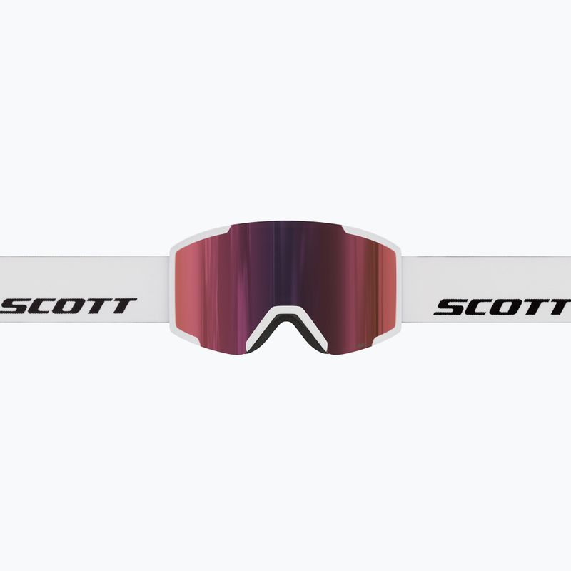 Gogle narciarskie SCOTT Shield white/amp red chrome 4