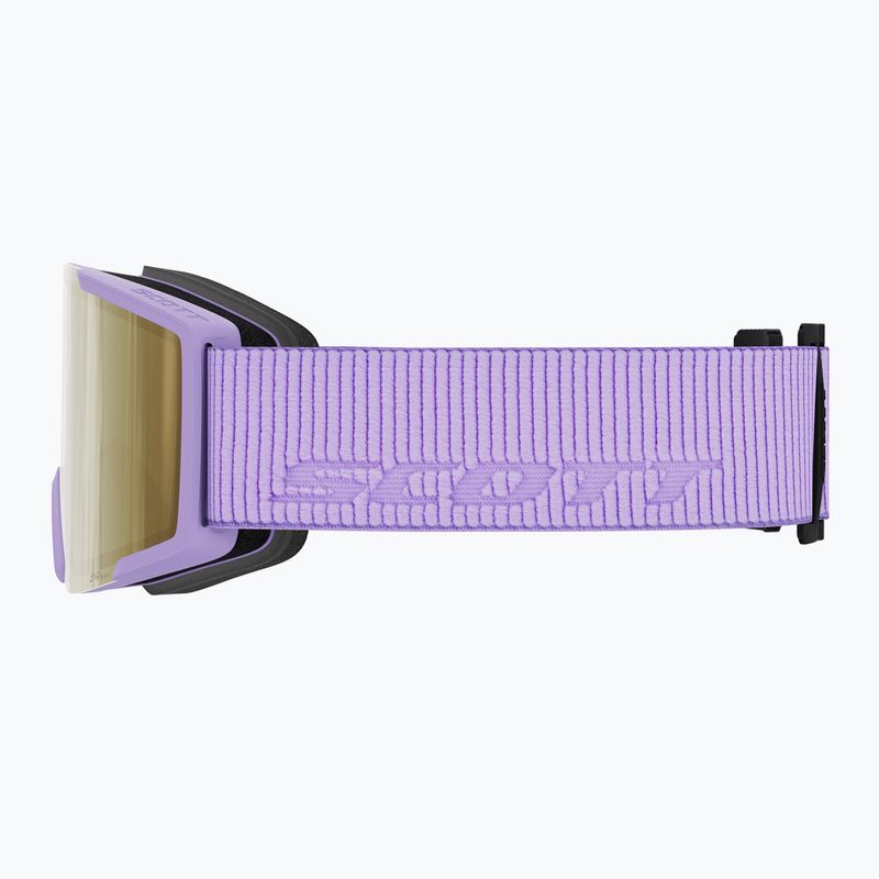 Gogle narciarskie SCOTT Shield LS sherbet purple/amp ls cinnamon chrome 2
