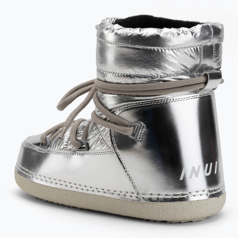 Śniegowce damskie INUIKII Mountain Metallic silver 3