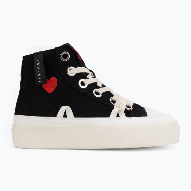 Buty damskie INUIKII Matilda High Top Distressed black 2
