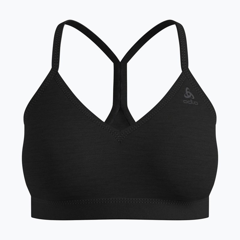 Biustonosz termoaktywny ODLO Merino Soft black