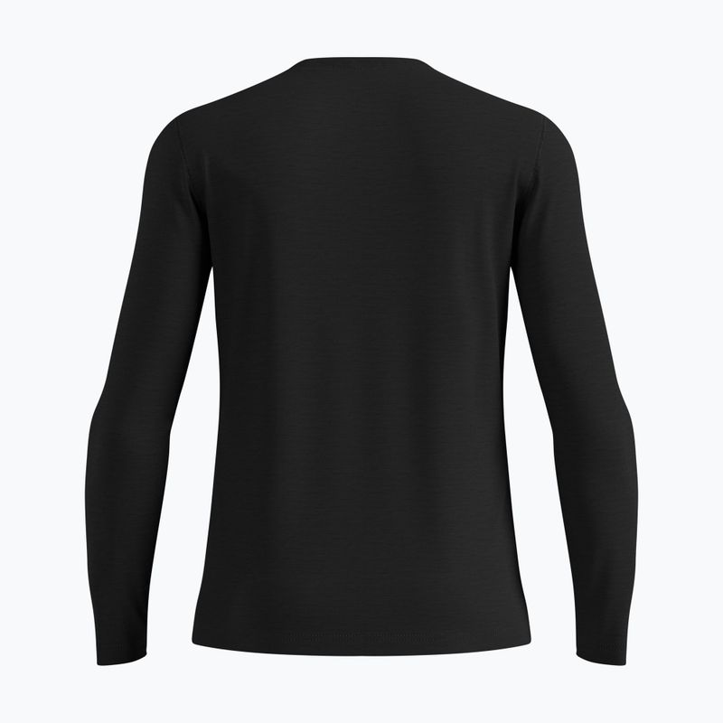 Bluza termoaktywna męska ODLO Merino 160 Bl Top Crew Neck black 5