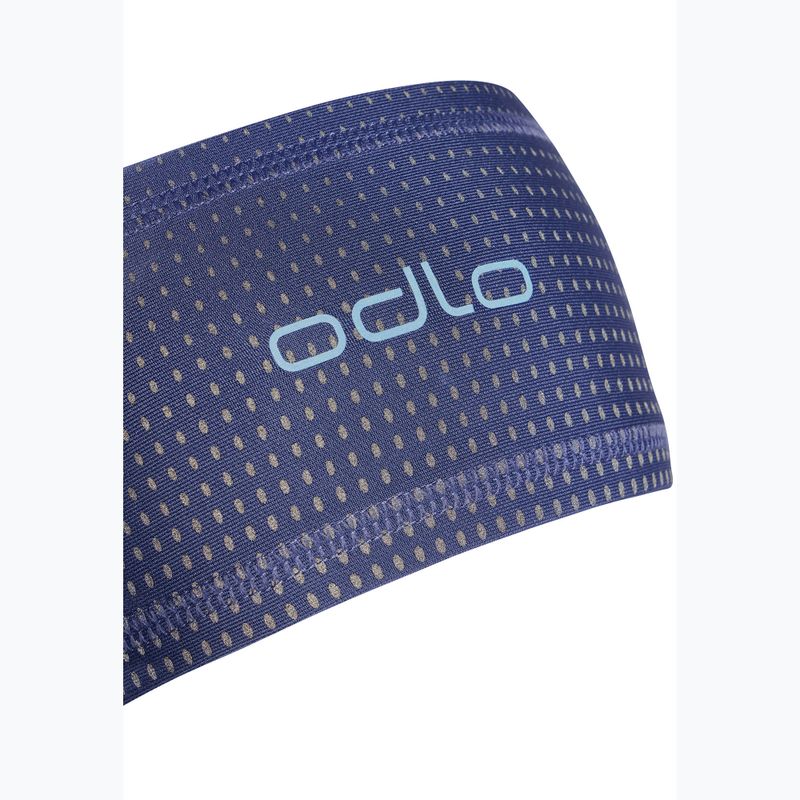 Opaska na głowę ODLO Polyknit Warm Reflective skipper blue 3