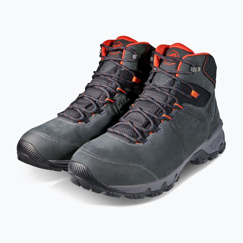 Buty turystyczne męskie Mammut Mercury IV Mid GTX black/hot red 8