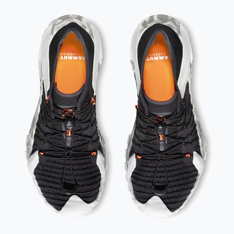 Buty podejściowe męskie Mammut Hueco Knit II Low black/light ice gray 10