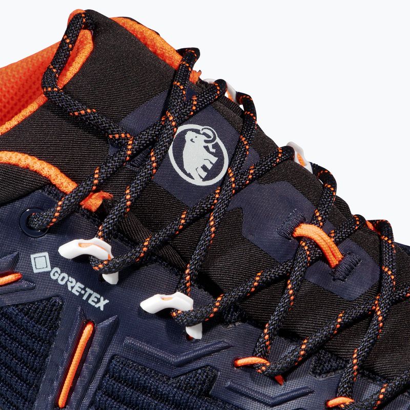 Buty podejściowe damskie Mammut Alnasca Knit III Low GTX marine/black 10