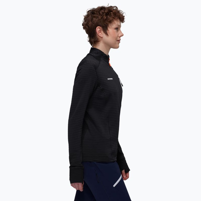 Bluza trekkingowa damska Mammut Taiss Light ML black 3