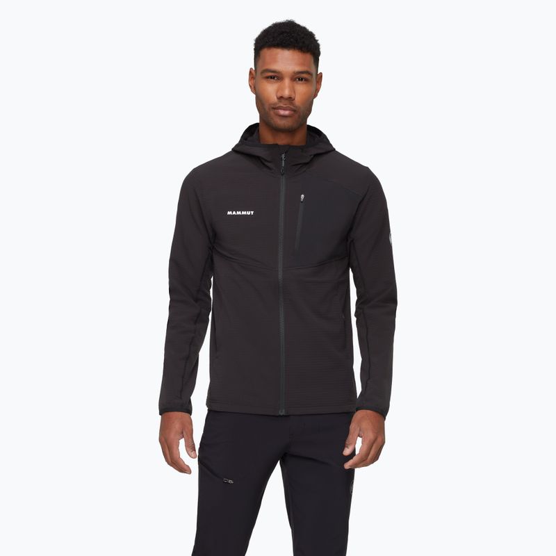 Bluza trekkingowa męska Mammut Madris Light ML Hooded black
