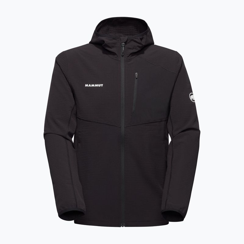 Bluza trekkingowa męska Mammut Madris Light ML Hooded black 4