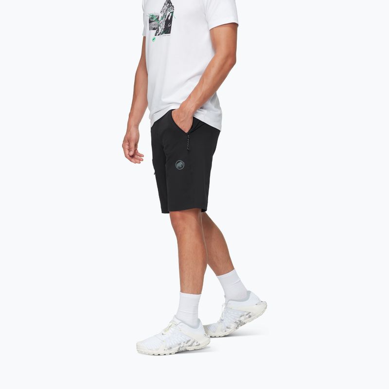 Spodenki trekkingowe męskie Mammut Runbold IV black 2