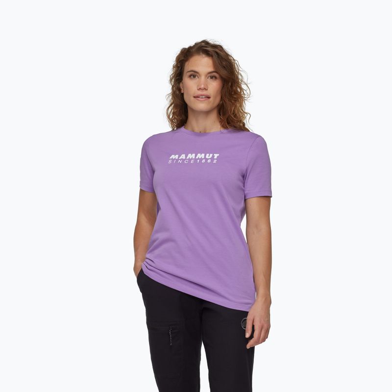Koszulka damska Mammut Core Classic lavandin