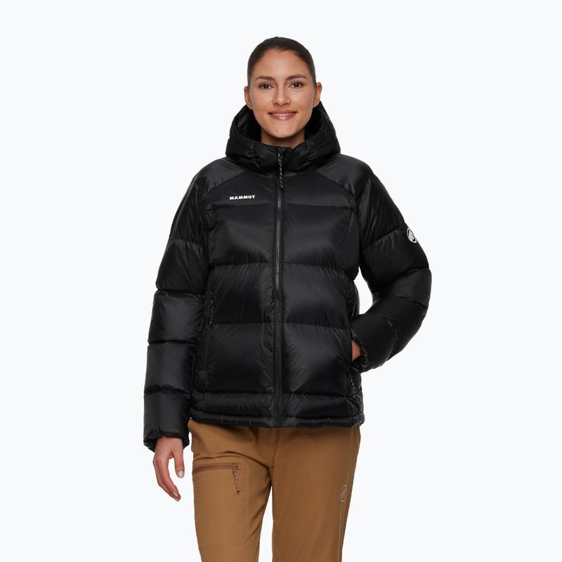 Kurtka puchowa damska Mammut Glacier Glow Insulation Hooded black