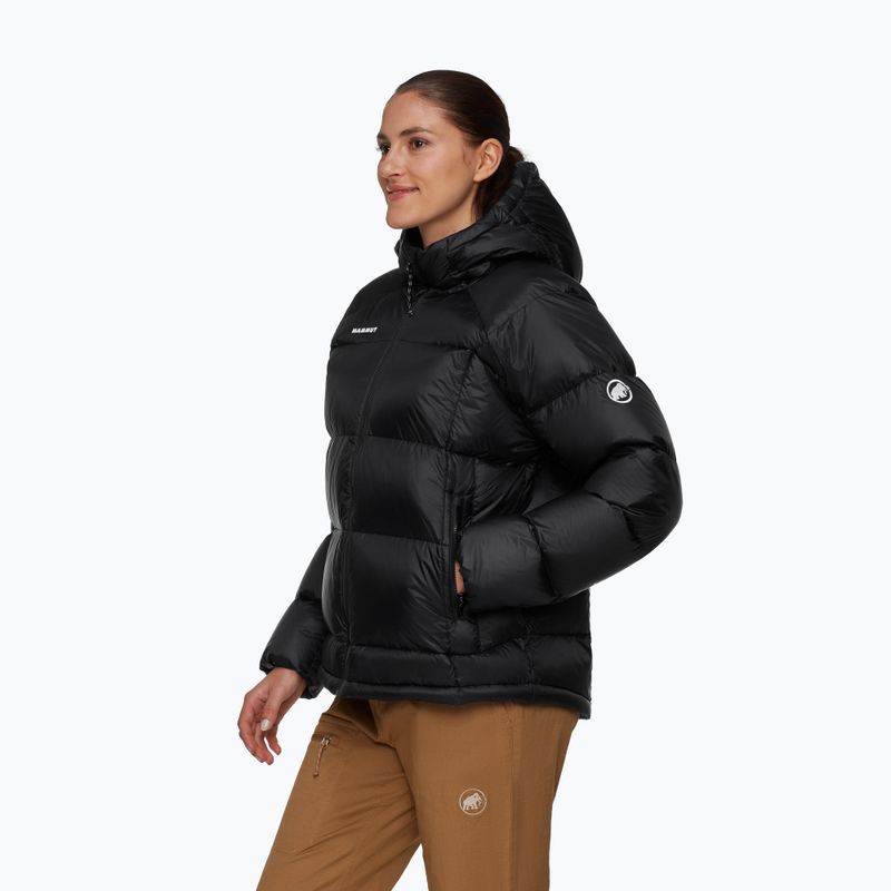 Kurtka puchowa damska Mammut Glacier Glow Insulation Hooded black 3