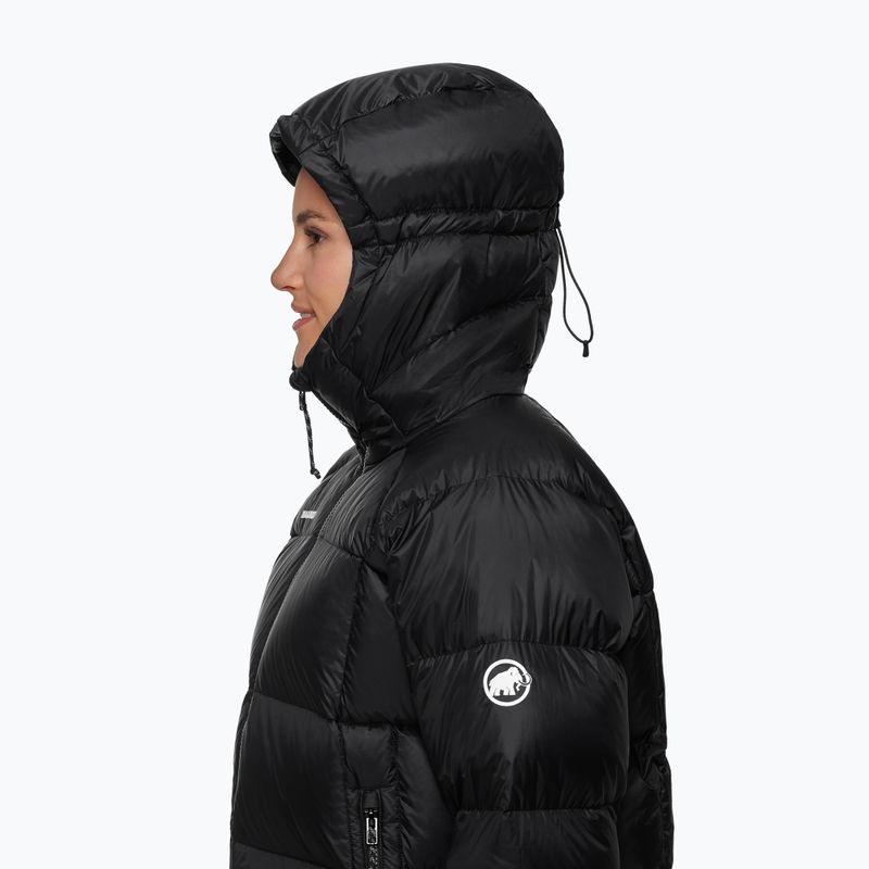 Kurtka puchowa damska Mammut Glacier Glow Insulation Hooded black 4