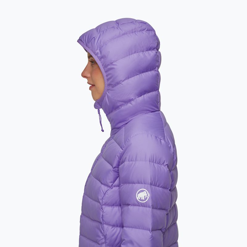 Kurtka puchowa damska Mammut Waymarker IN Hooded lavandin/black 4