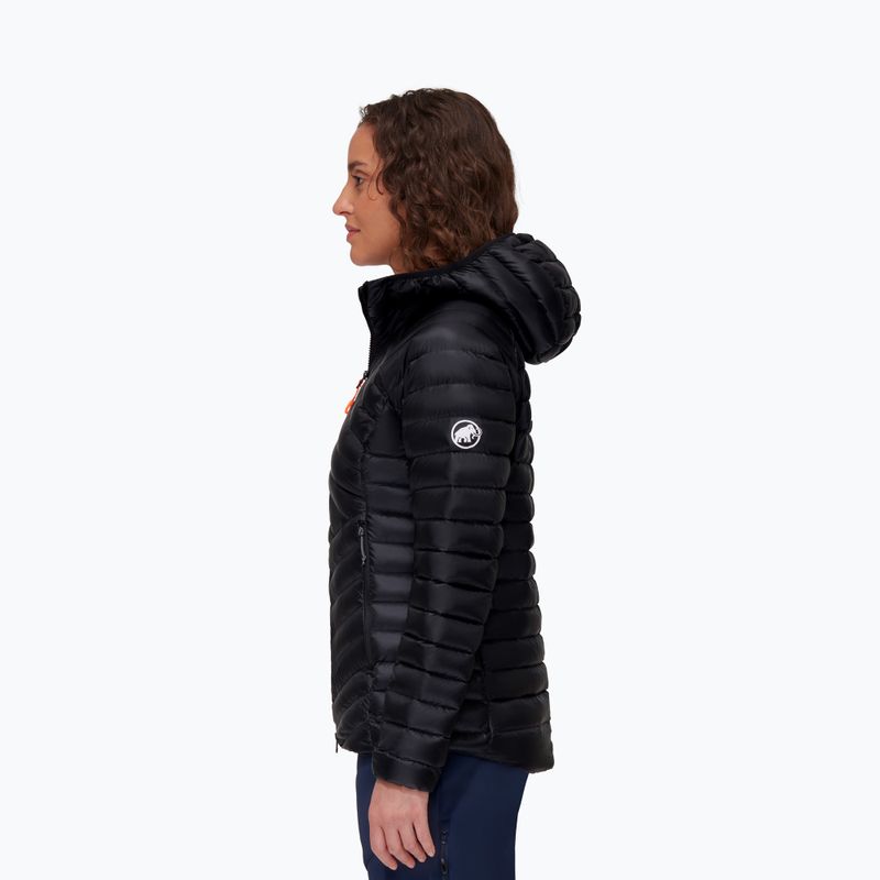 Kurtka puchowa damska Mammut Broad Peak Insulation Hooded black 3
