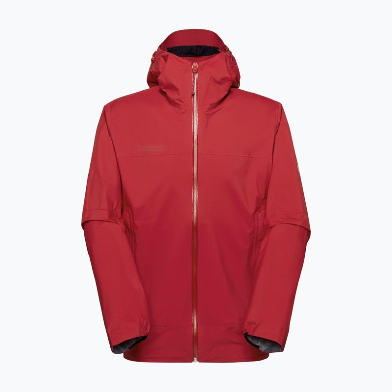 Kurtka przeciwdeszczowa męska Mammut Ducan HS Hooded dark mammut red 8
