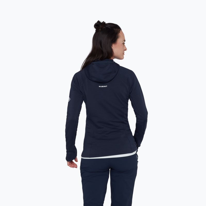 Bluza damska Mammut Taiss ML Hooded marine 3