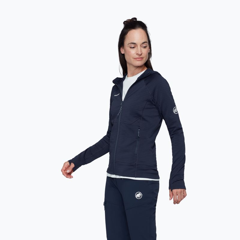 Bluza damska Mammut Taiss ML Hooded marine 4