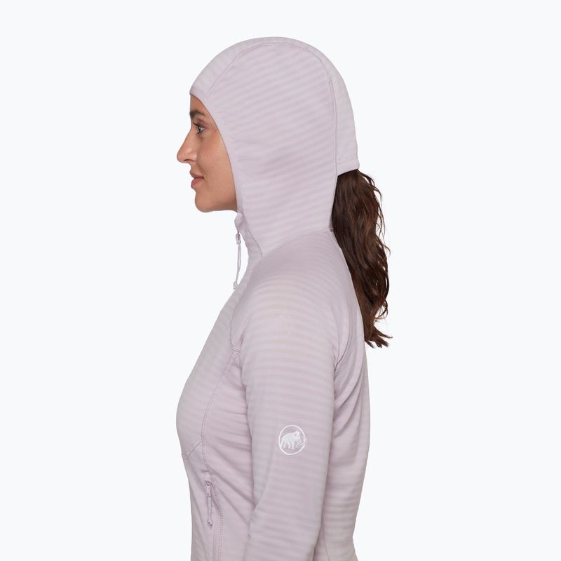 Bluza damska Mammut Taiss ML Hooded alpine calamint 5