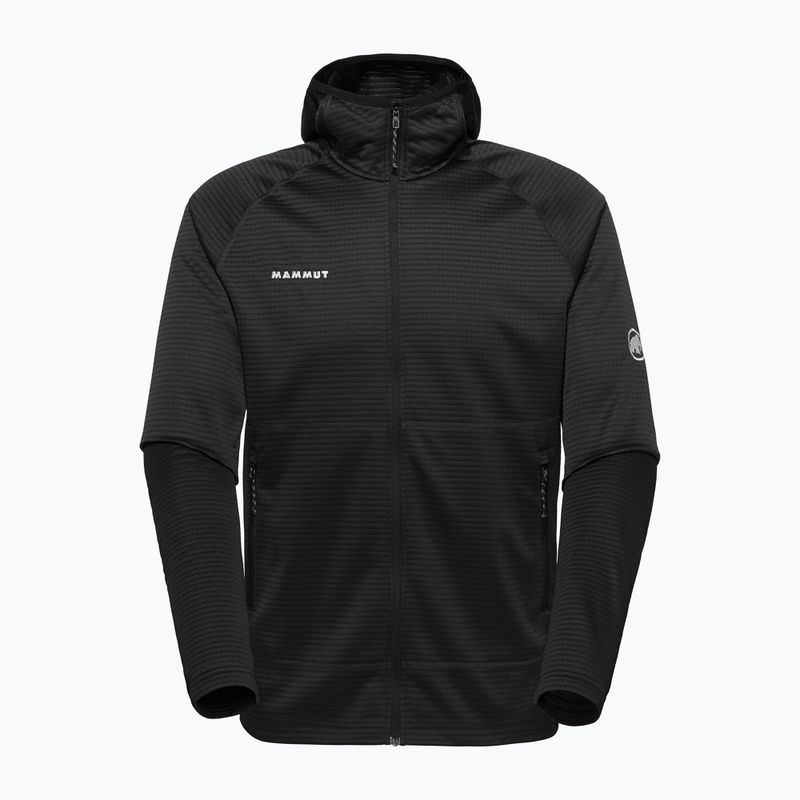 Bluza trekkingowa męska Mammut Crag ML Hooded black 6