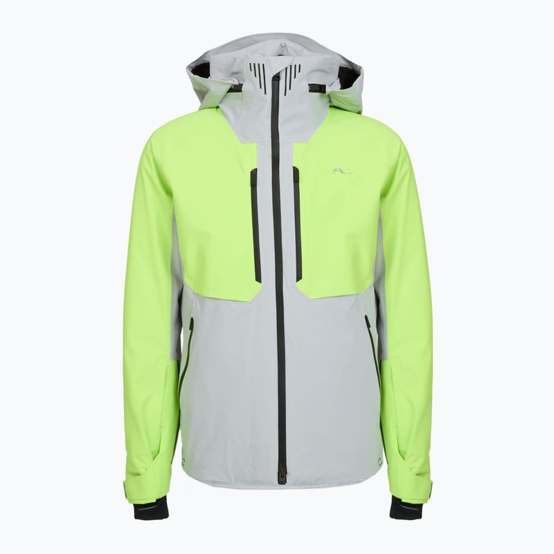 Kurtka narciarska męska KJUS Ligety alloy/limelight