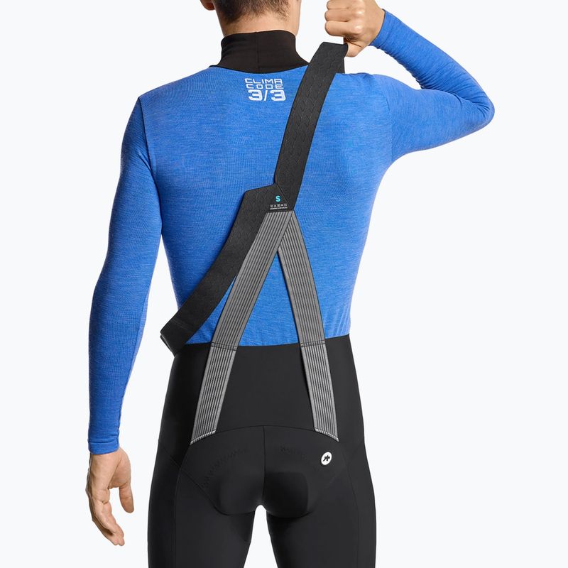 Longsleeve rowerowy męski ASSOS Ultraz Winter Skin Layer P1 calypso blu 2