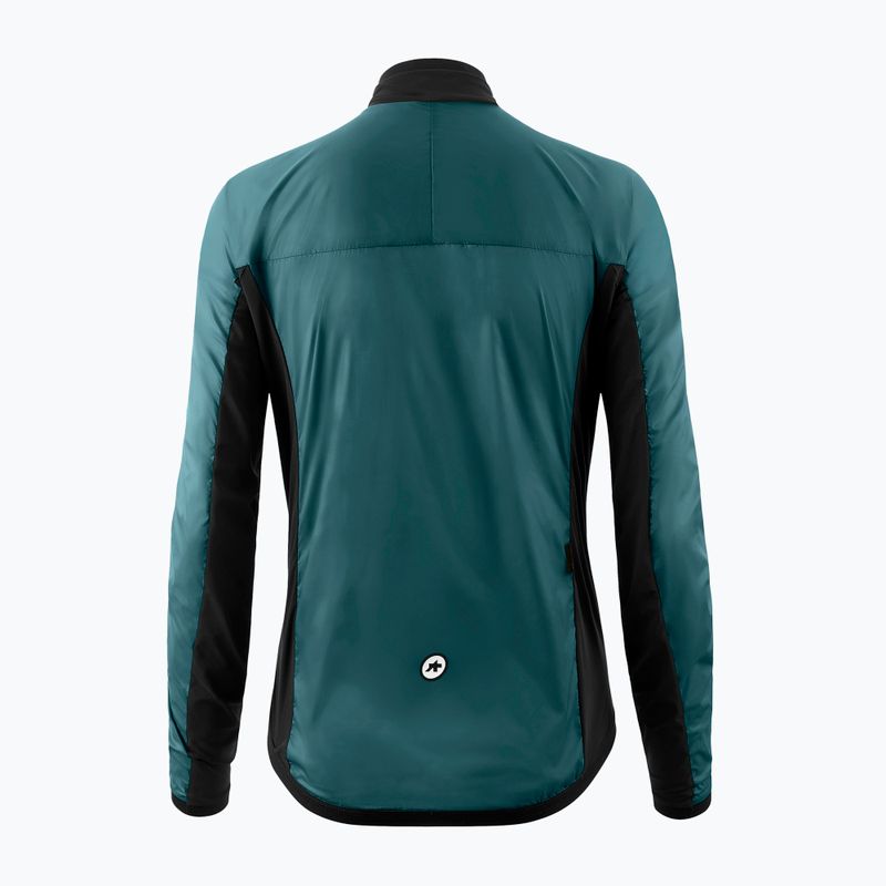 Kurtka rowerowa damska ASSOS Uma GT Wind C2 W foundation green 2